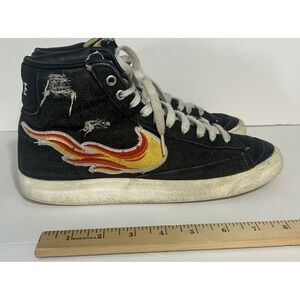 Nike Blazer Mid Cleveland Rocks Shoes DQ7635-001 Men's Size 8 School Music